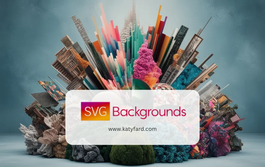 SVG backgrounds in katy fard portfolio website