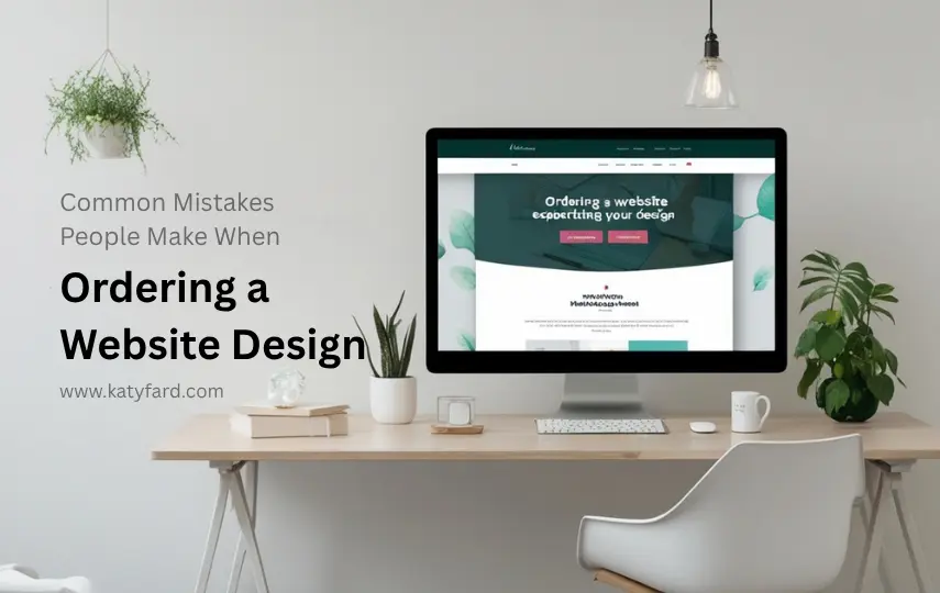 10 Common Mistakes People Make When Ordering a Website Design (And How to Avoid Them) in Katy Fard web design portfolio